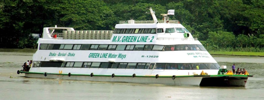 Dhaka to Barisal Green Line Launch Water Bus Ticket